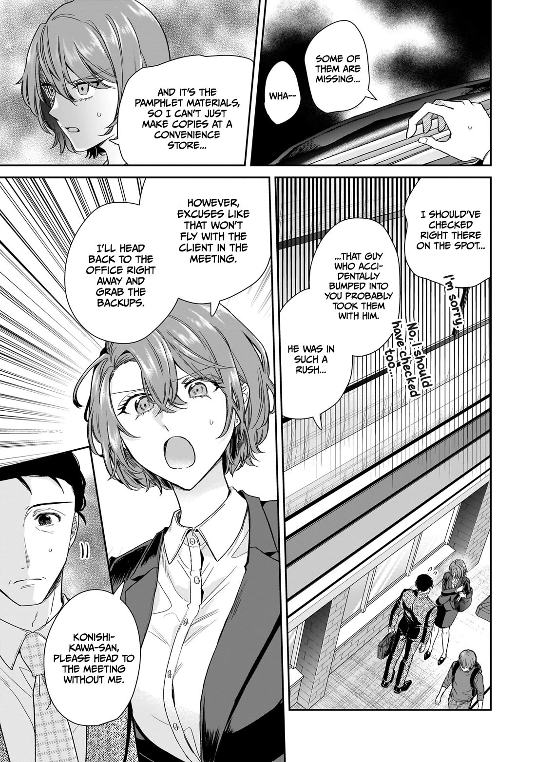 Misato-san is a Bit Cold Towards Her Boss Who Pampers chapter 21 page 11