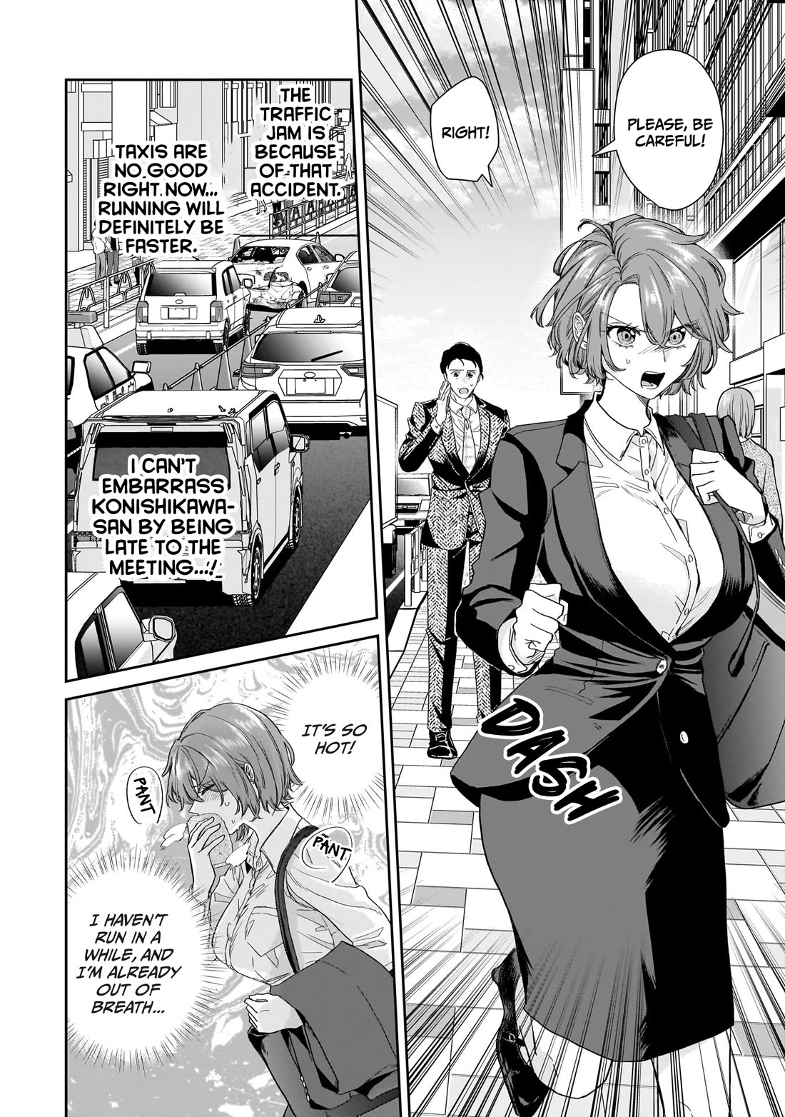 Misato-san is a Bit Cold Towards Her Boss Who Pampers chapter 21 page 12