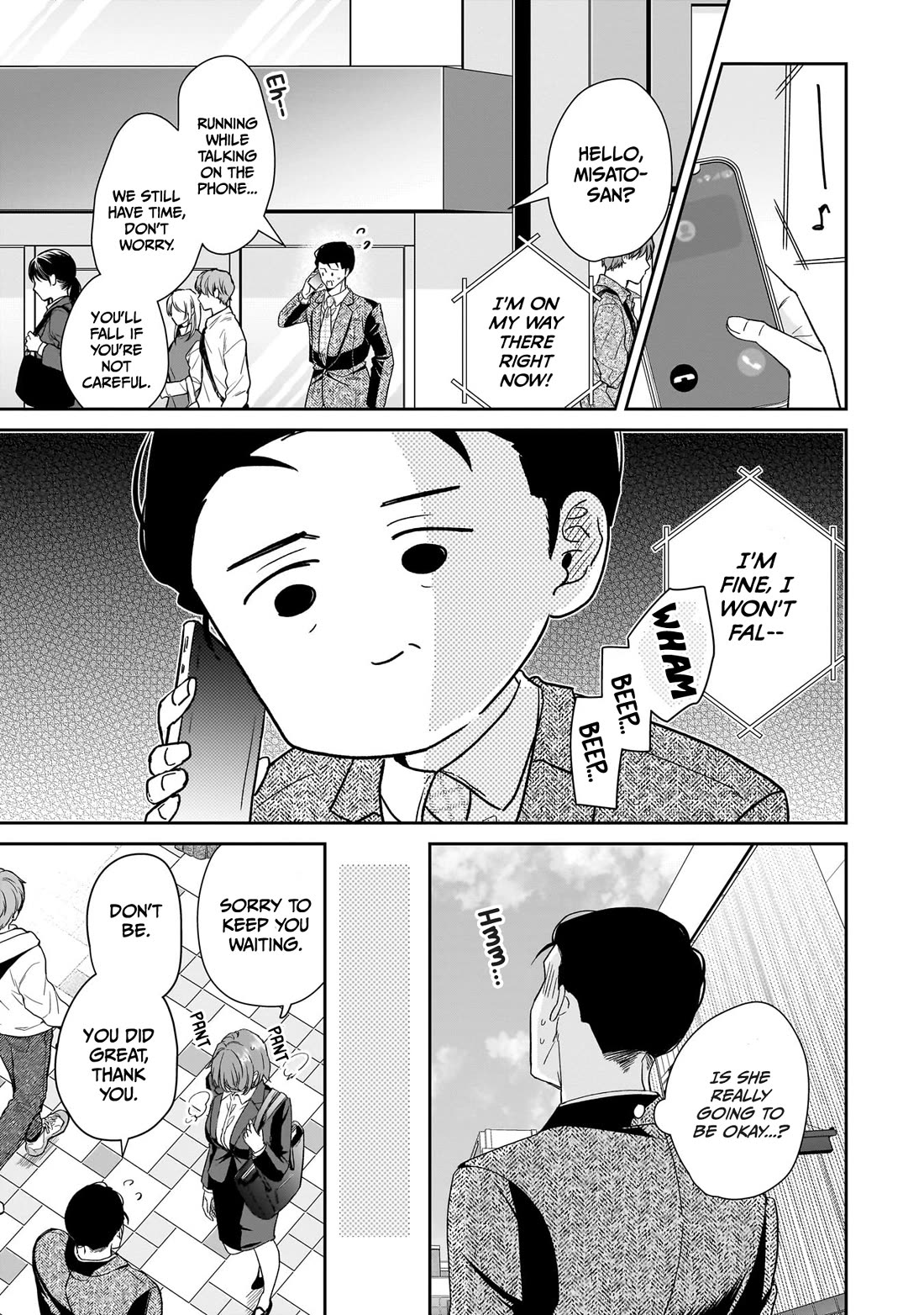 Misato-san is a Bit Cold Towards Her Boss Who Pampers chapter 21 page 15