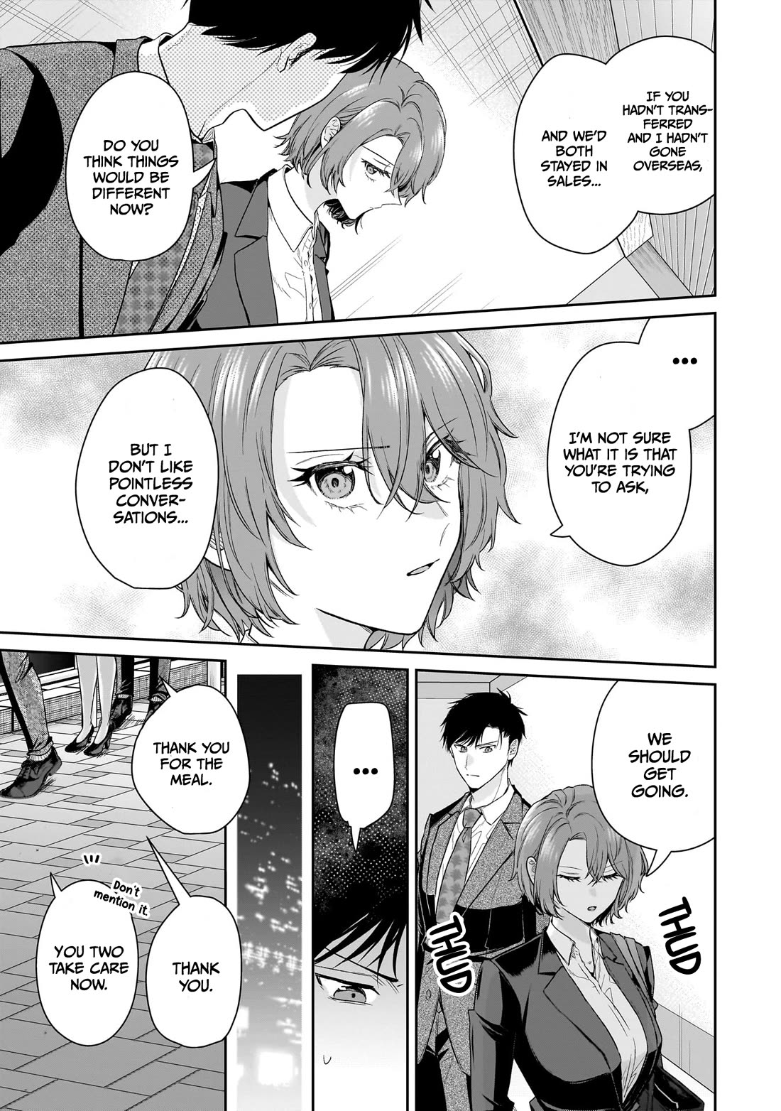 Misato-san is a Bit Cold Towards Her Boss Who Pampers chapter 22 page 17