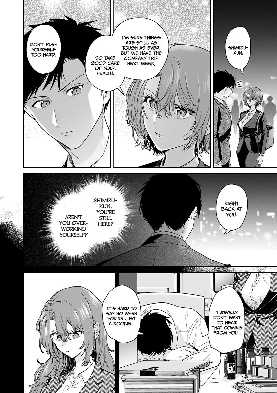 Misato-san is a Bit Cold Towards Her Boss Who Pampers chapter 22 page 18