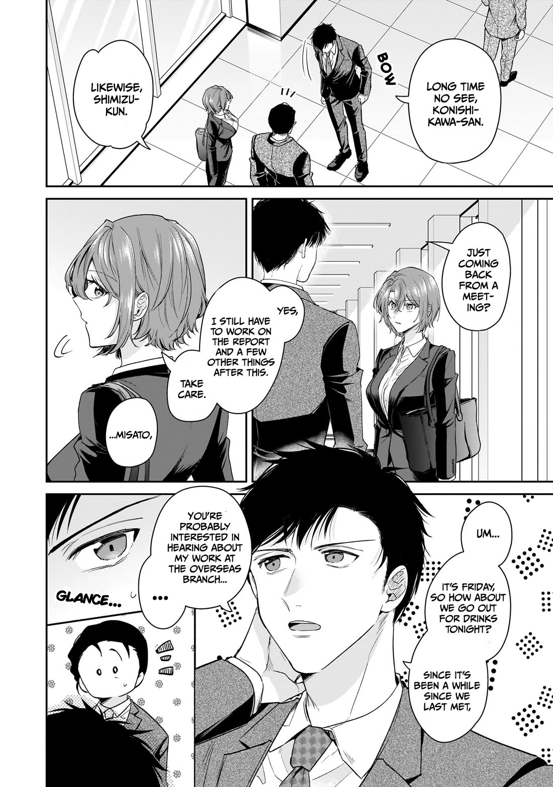 Misato-san is a Bit Cold Towards Her Boss Who Pampers chapter 22 page 2