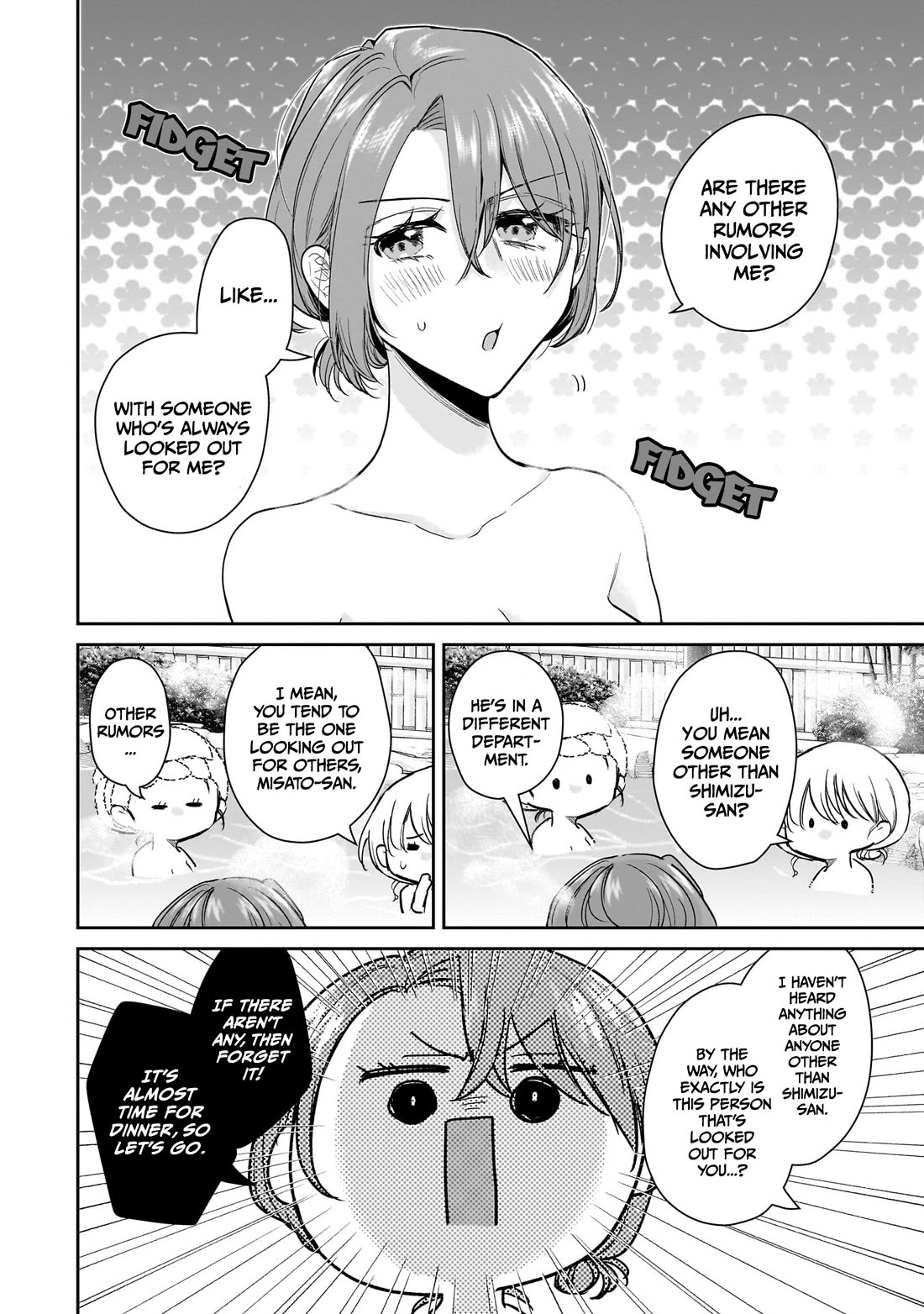 Misato-san is a Bit Cold Towards Her Boss Who Pampers chapter 24 page 8