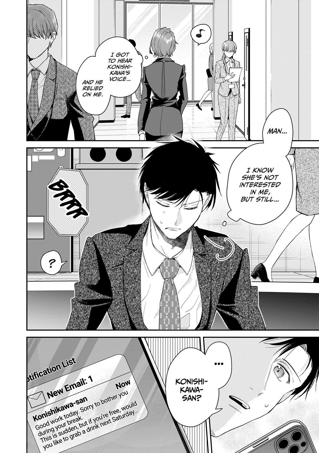 Misato-san is a Bit Cold Towards Her Boss Who Pampers chapter 27 page 20