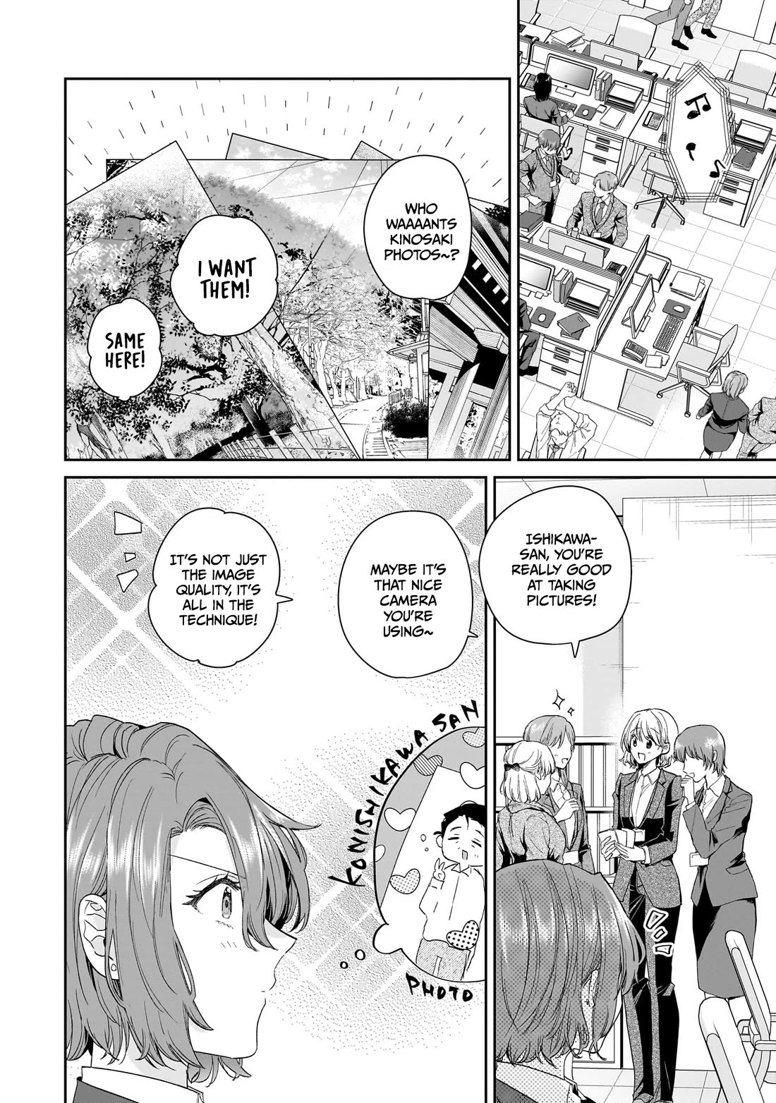 Misato-san is a Bit Cold Towards Her Boss Who Pampers chapter 27 page 6