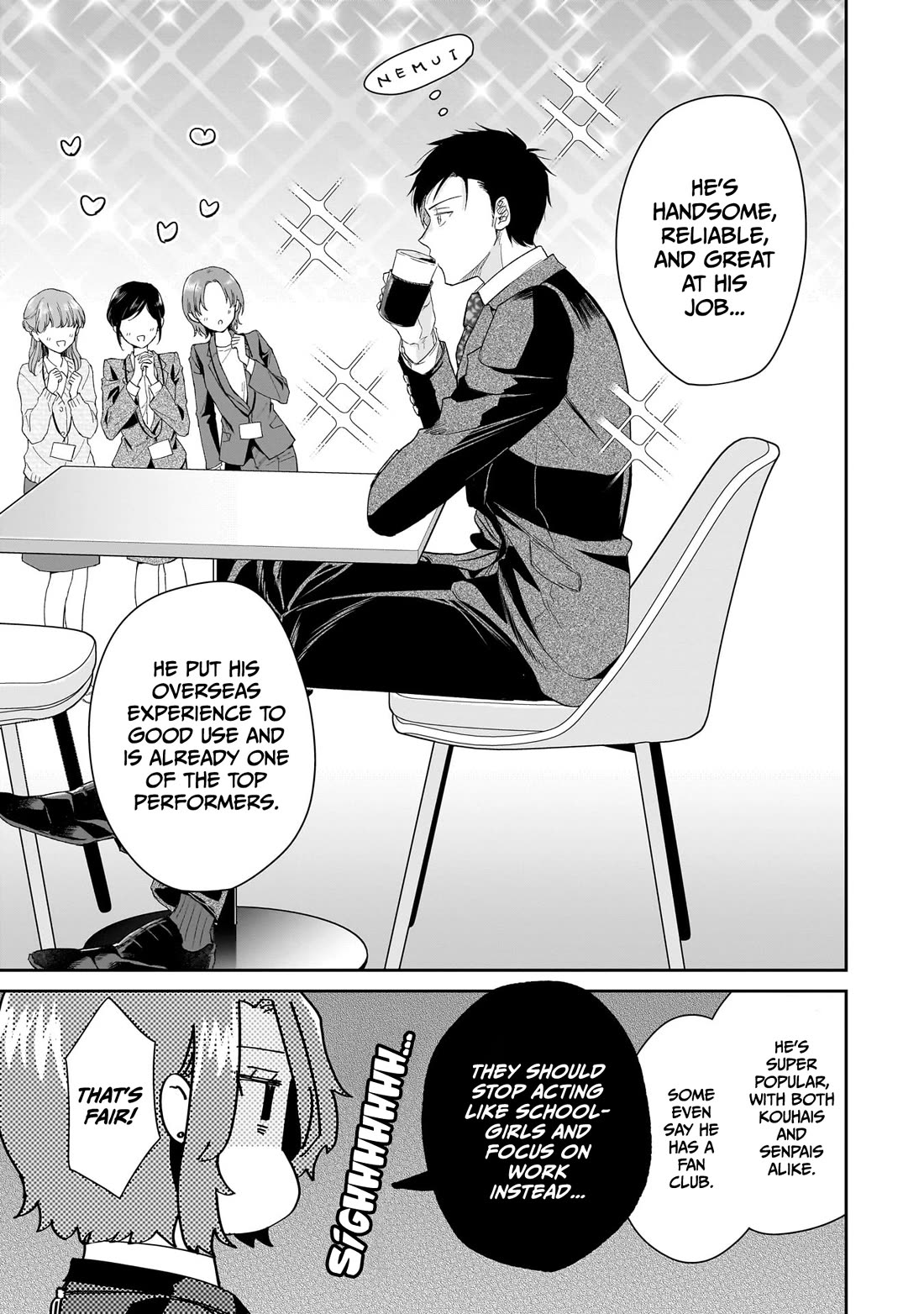 Misato-san is a Bit Cold Towards Her Boss Who Pampers chapter 27 page 9