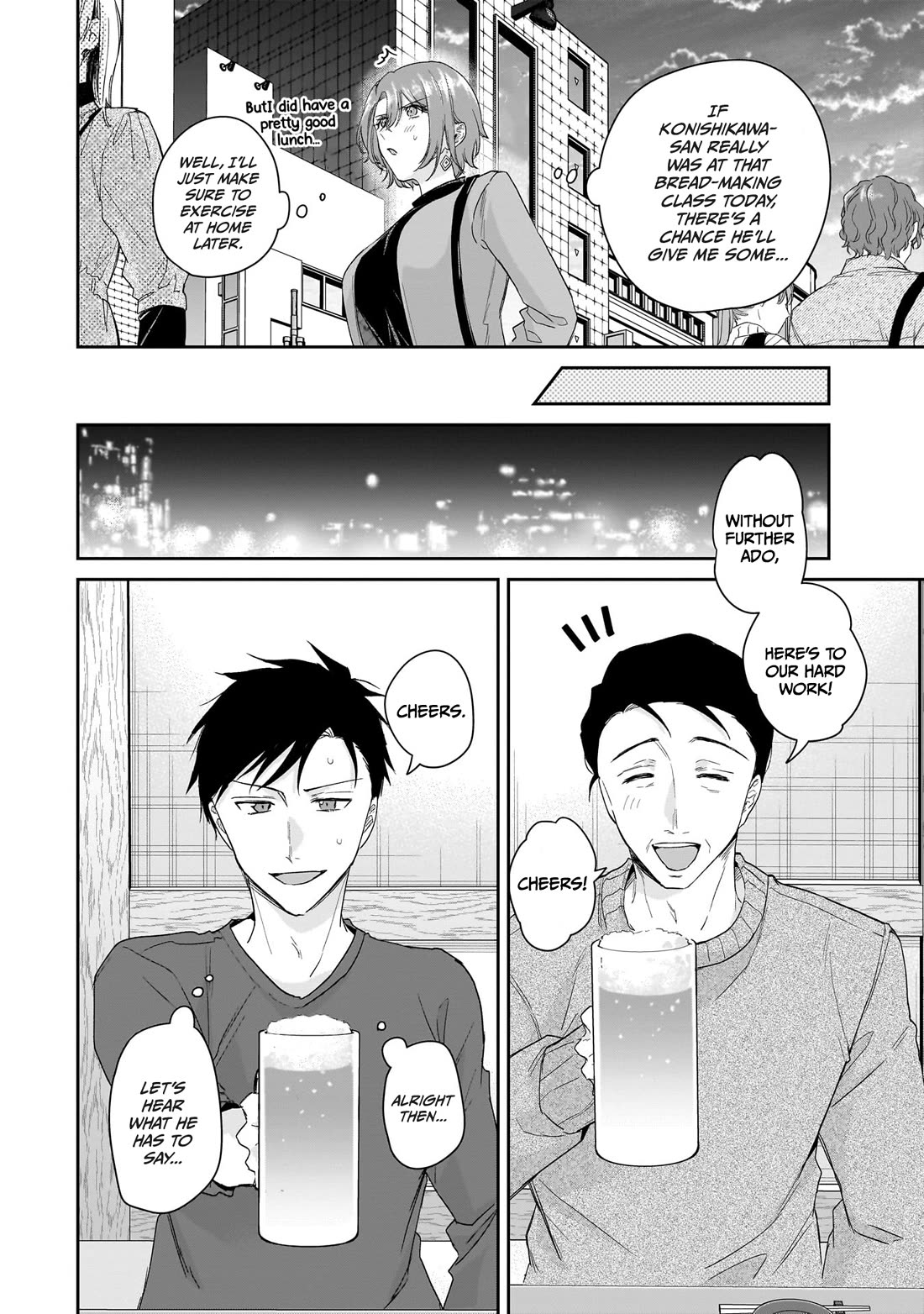 Misato-san is a Bit Cold Towards Her Boss Who Pampers chapter 28 page 20