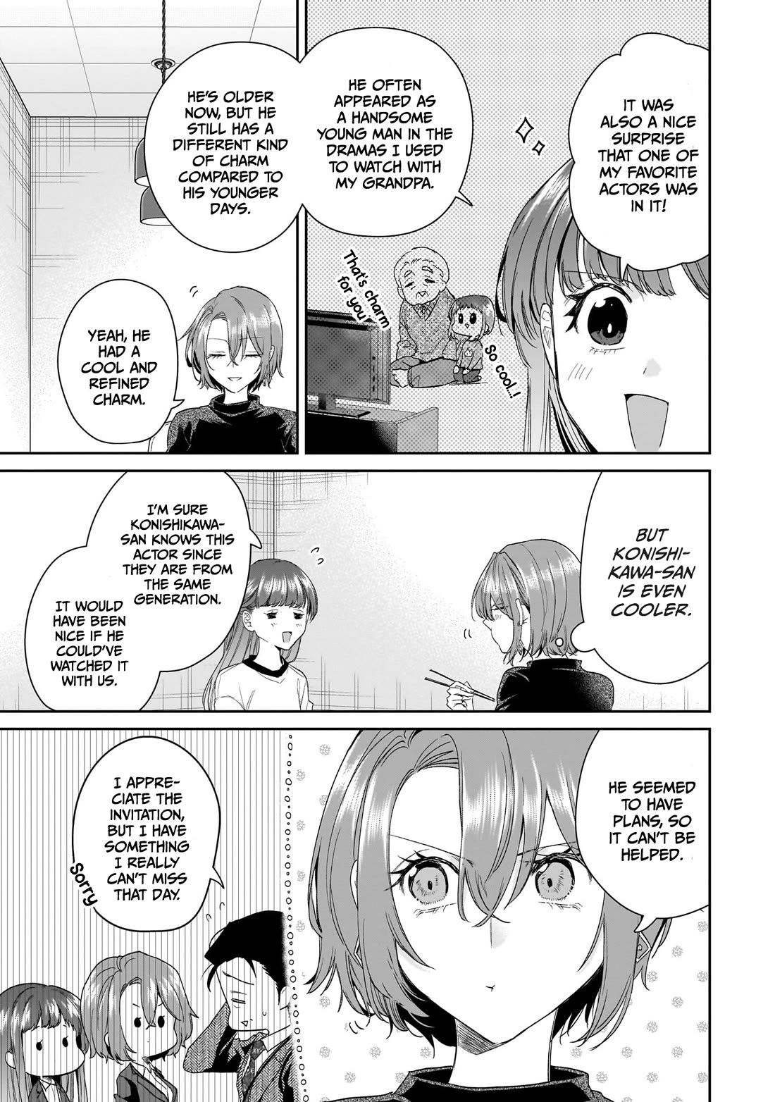 Misato-san is a Bit Cold Towards Her Boss Who Pampers chapter 28 page 7