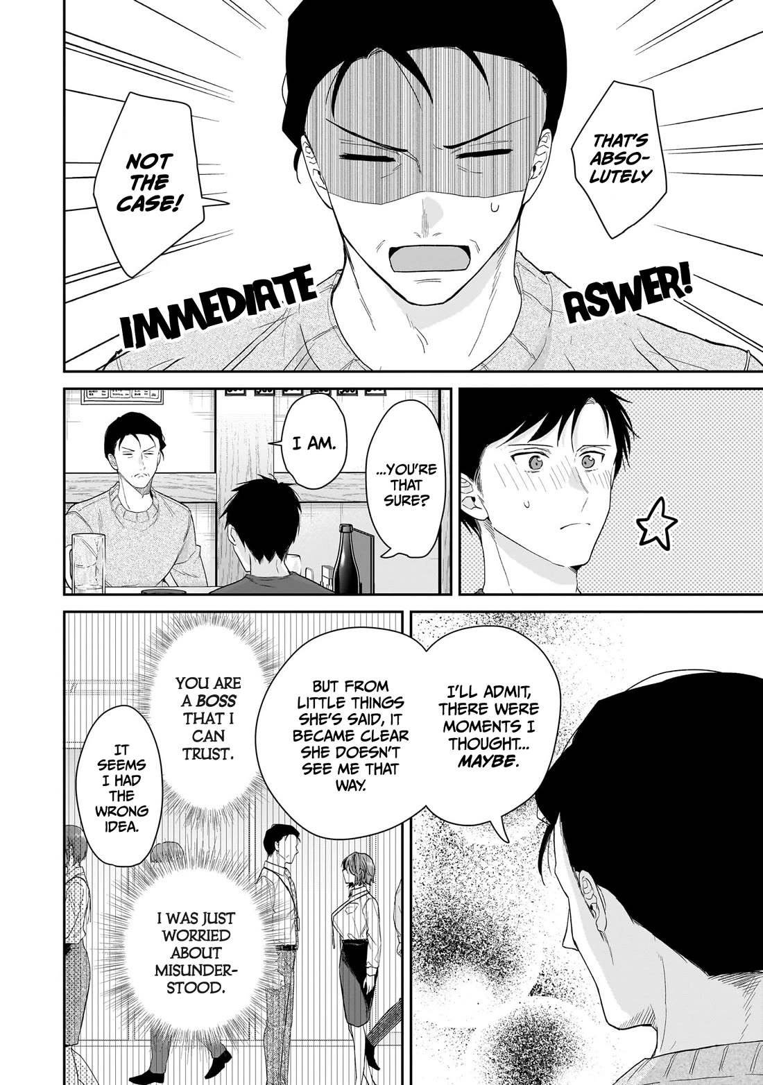 Misato-san is a Bit Cold Towards Her Boss Who Pampers chapter 29 page 6