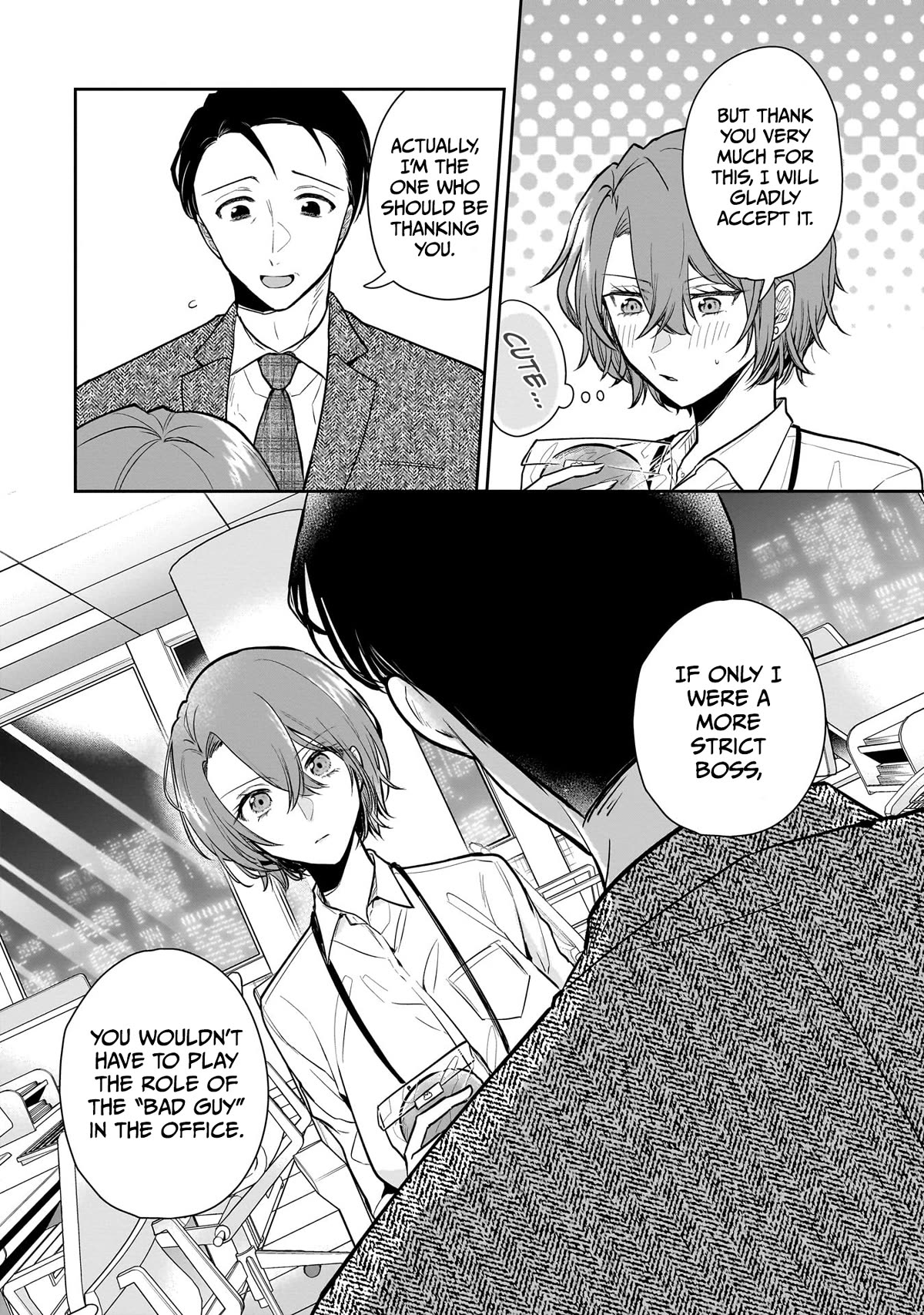 Misato-san is a Bit Cold Towards Her Boss Who Pampers chapter 3 page 10