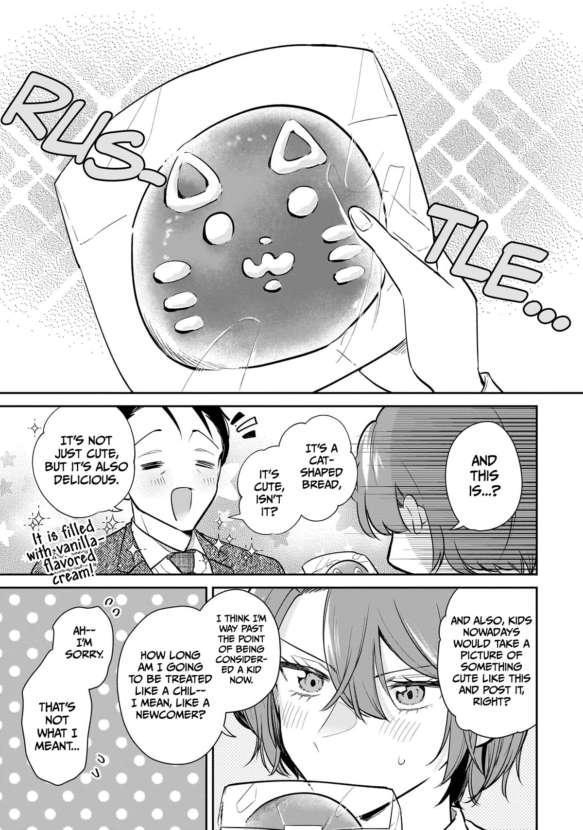 Misato-san is a Bit Cold Towards Her Boss Who Pampers chapter 3 page 9