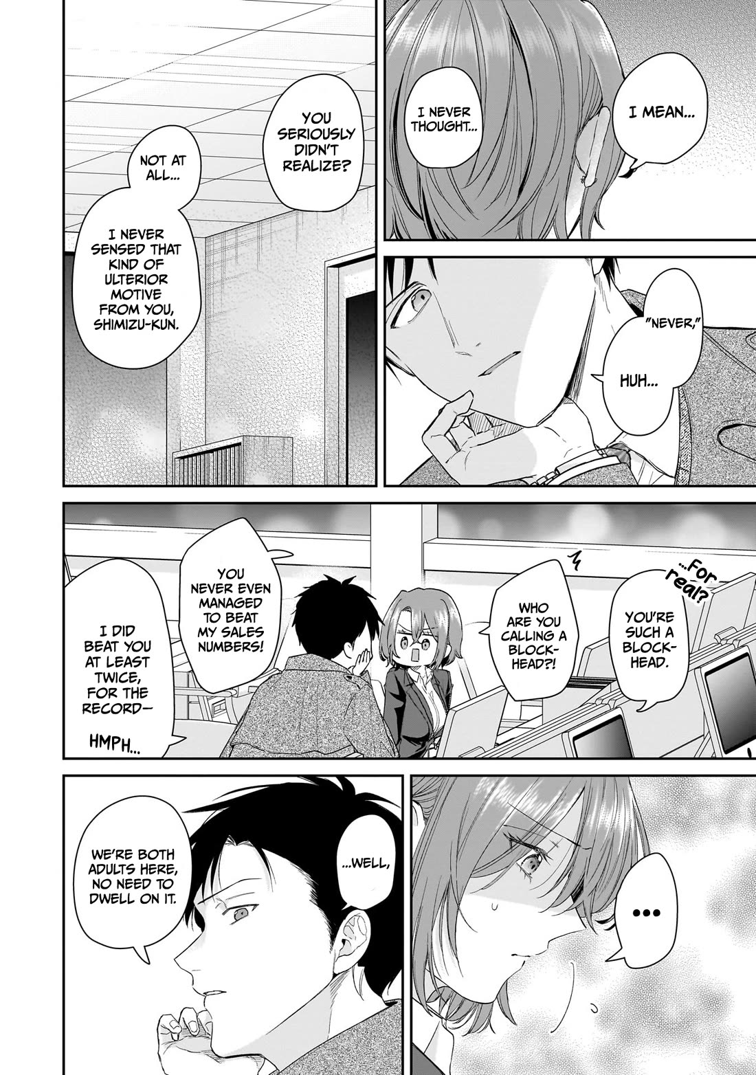 Misato-san is a Bit Cold Towards Her Boss Who Pampers chapter 30 page 4