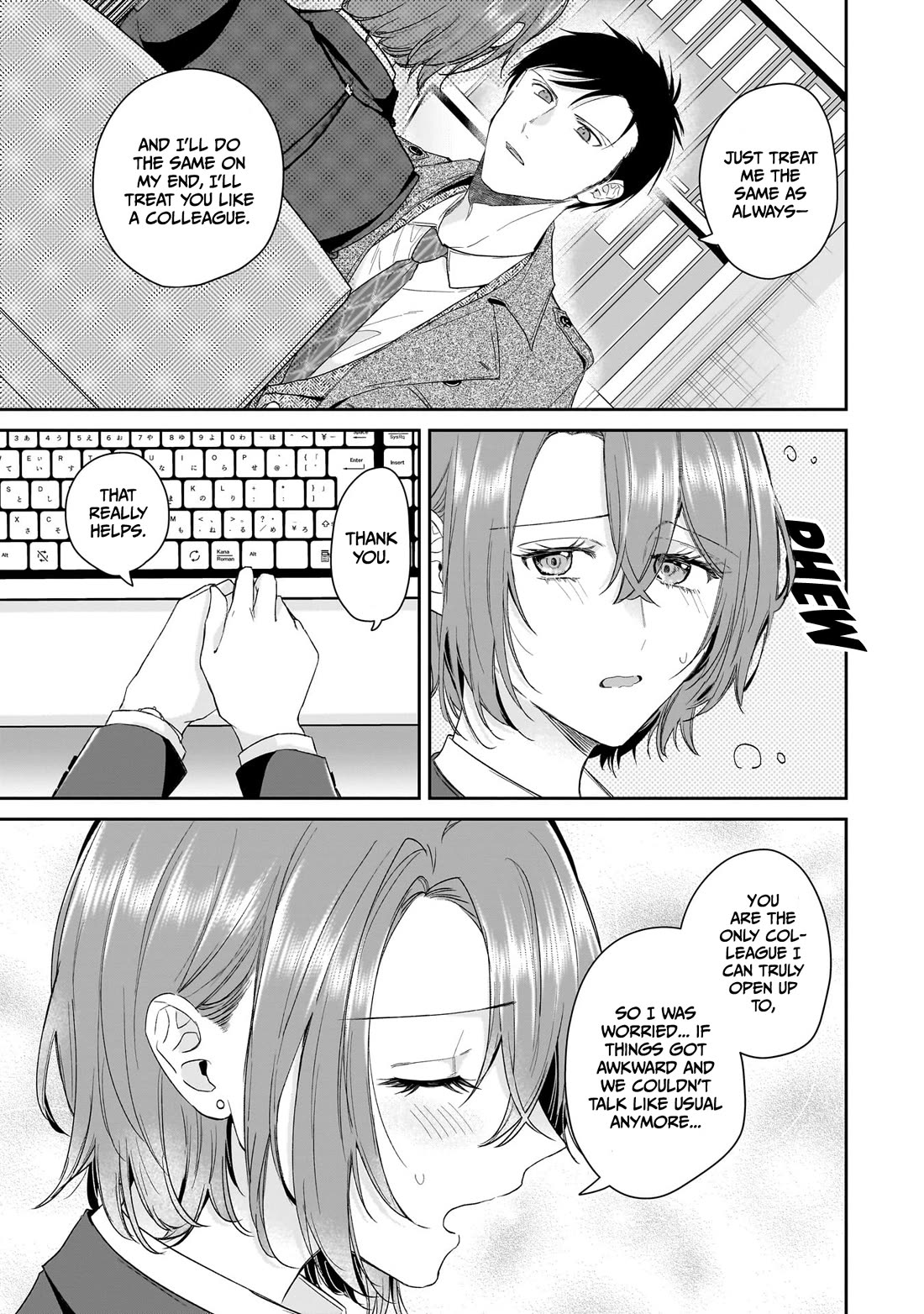 Misato-san is a Bit Cold Towards Her Boss Who Pampers chapter 30 page 5