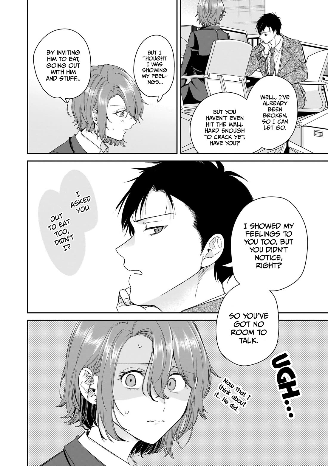 Misato-san is a Bit Cold Towards Her Boss Who Pampers chapter 30 page 8