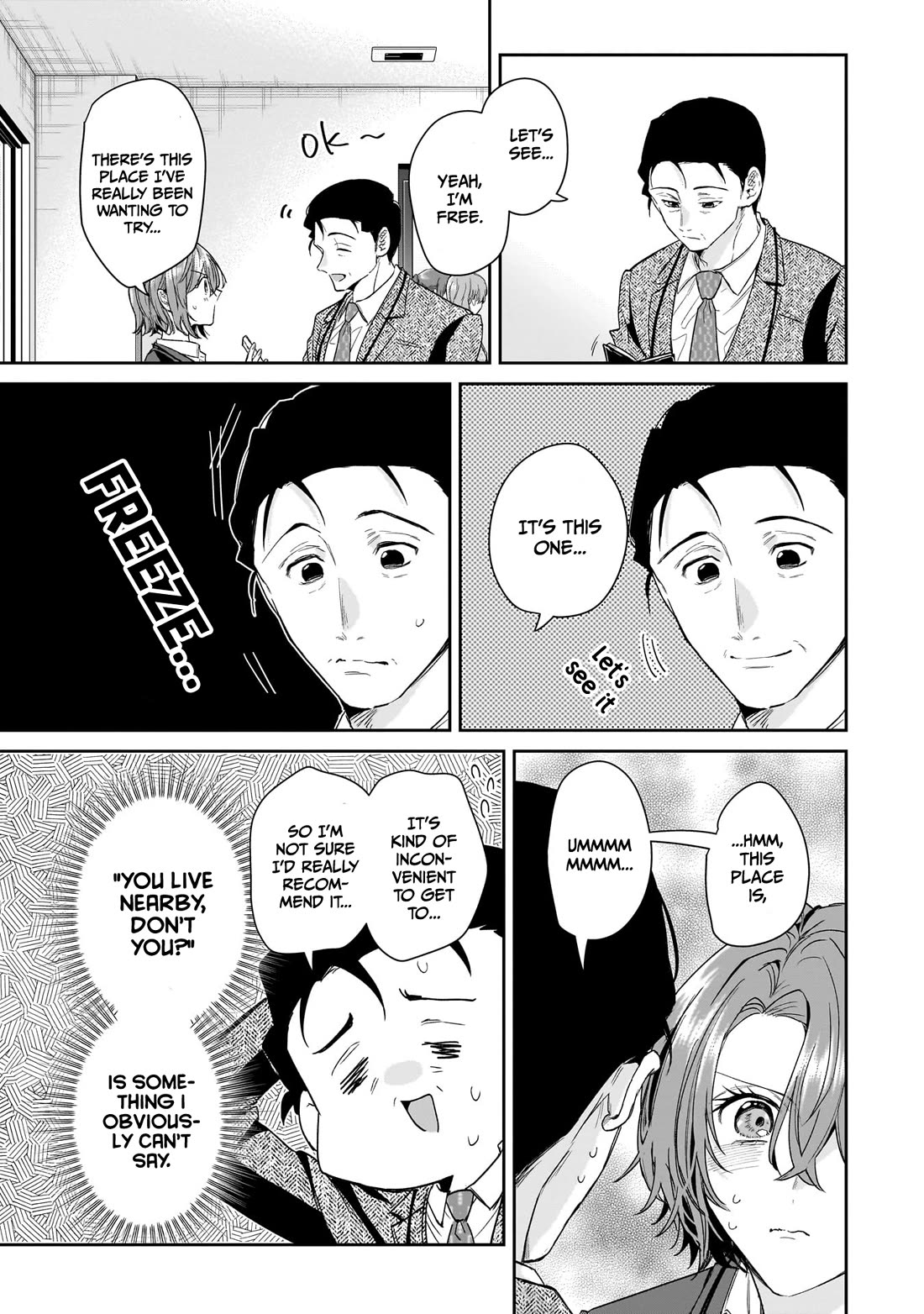 Misato-san is a Bit Cold Towards Her Boss Who Pampers chapter 31 page 17