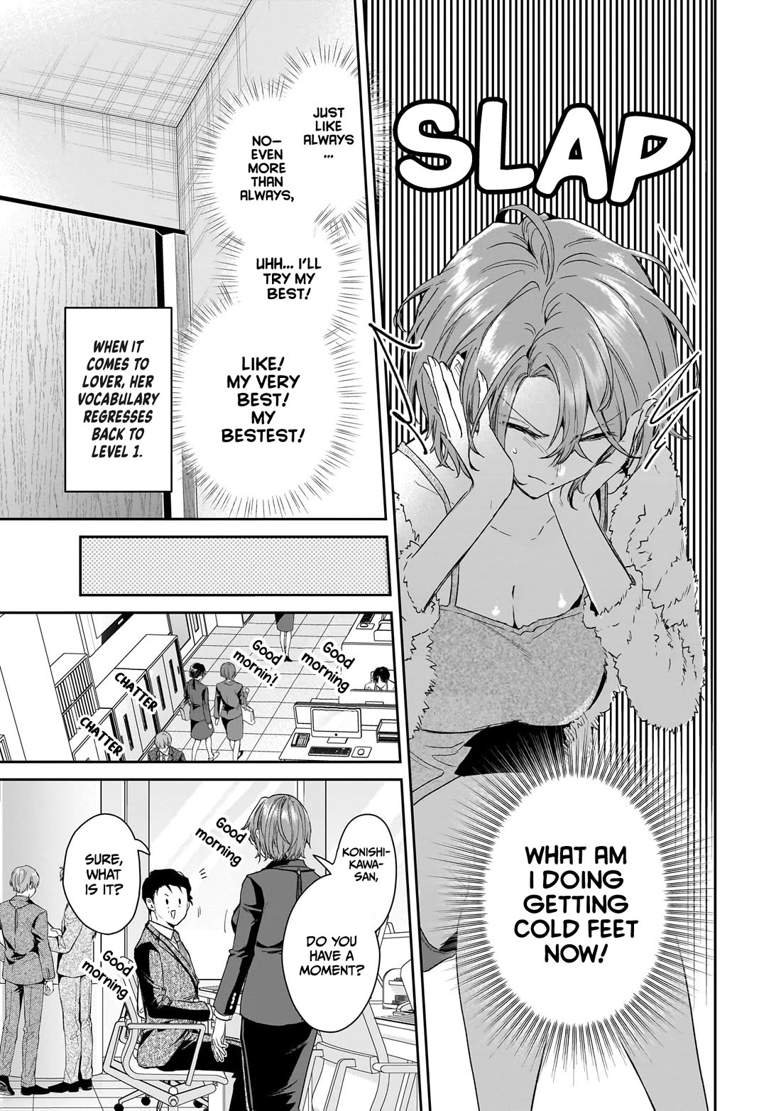 Misato-san is a Bit Cold Towards Her Boss Who Pampers chapter 31 page 3