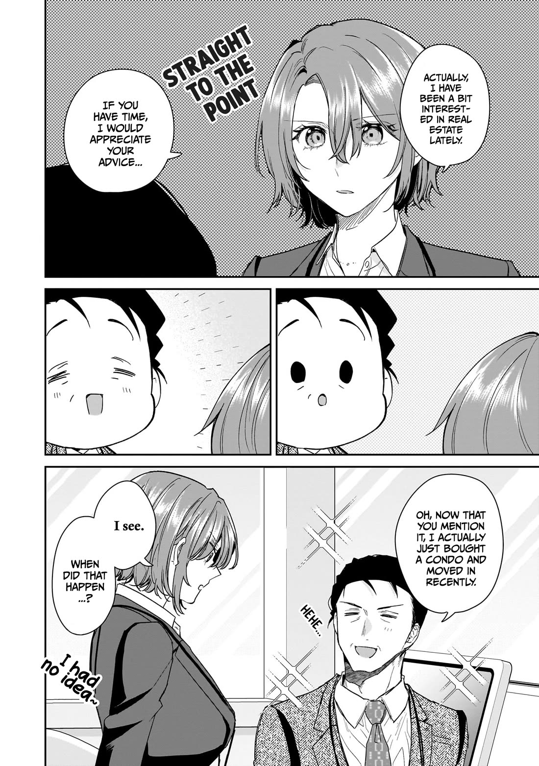 Misato-san is a Bit Cold Towards Her Boss Who Pampers chapter 31 page 4