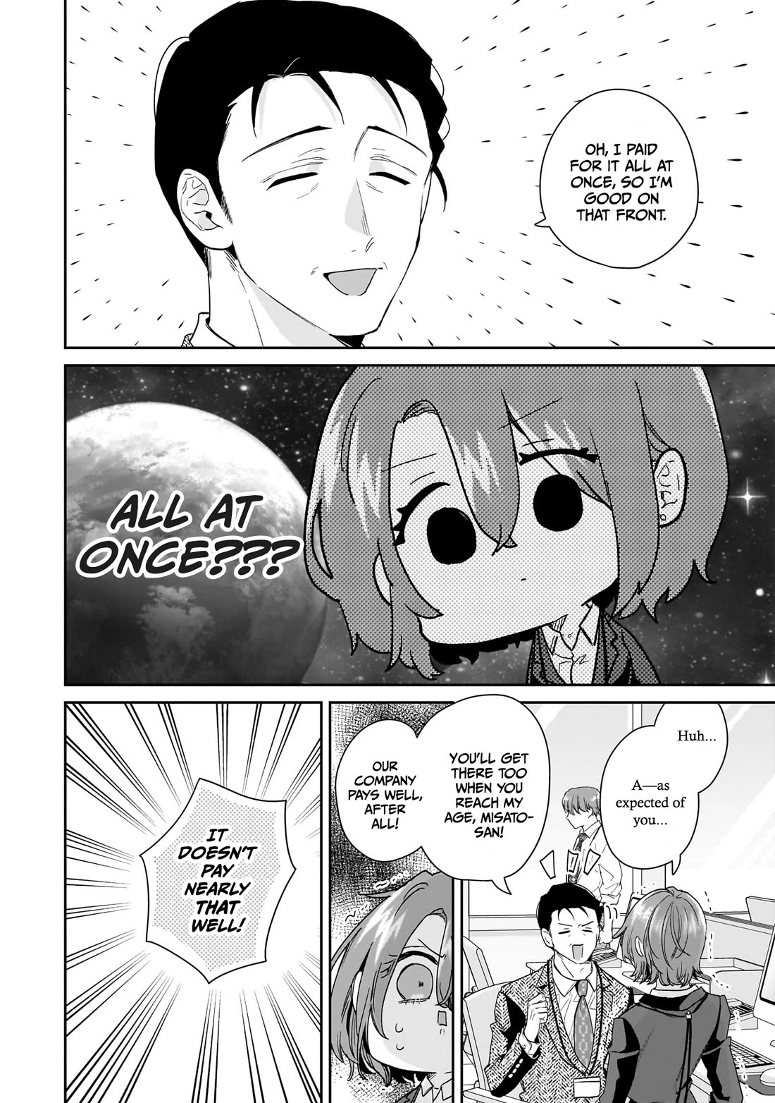 Misato-san is a Bit Cold Towards Her Boss Who Pampers chapter 31 page 6