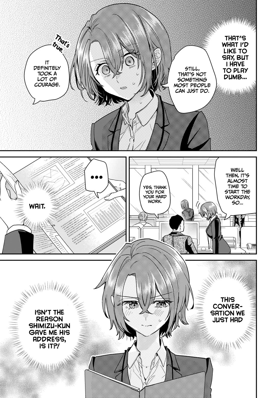 Misato-san is a Bit Cold Towards Her Boss Who Pampers chapter 31 page 7