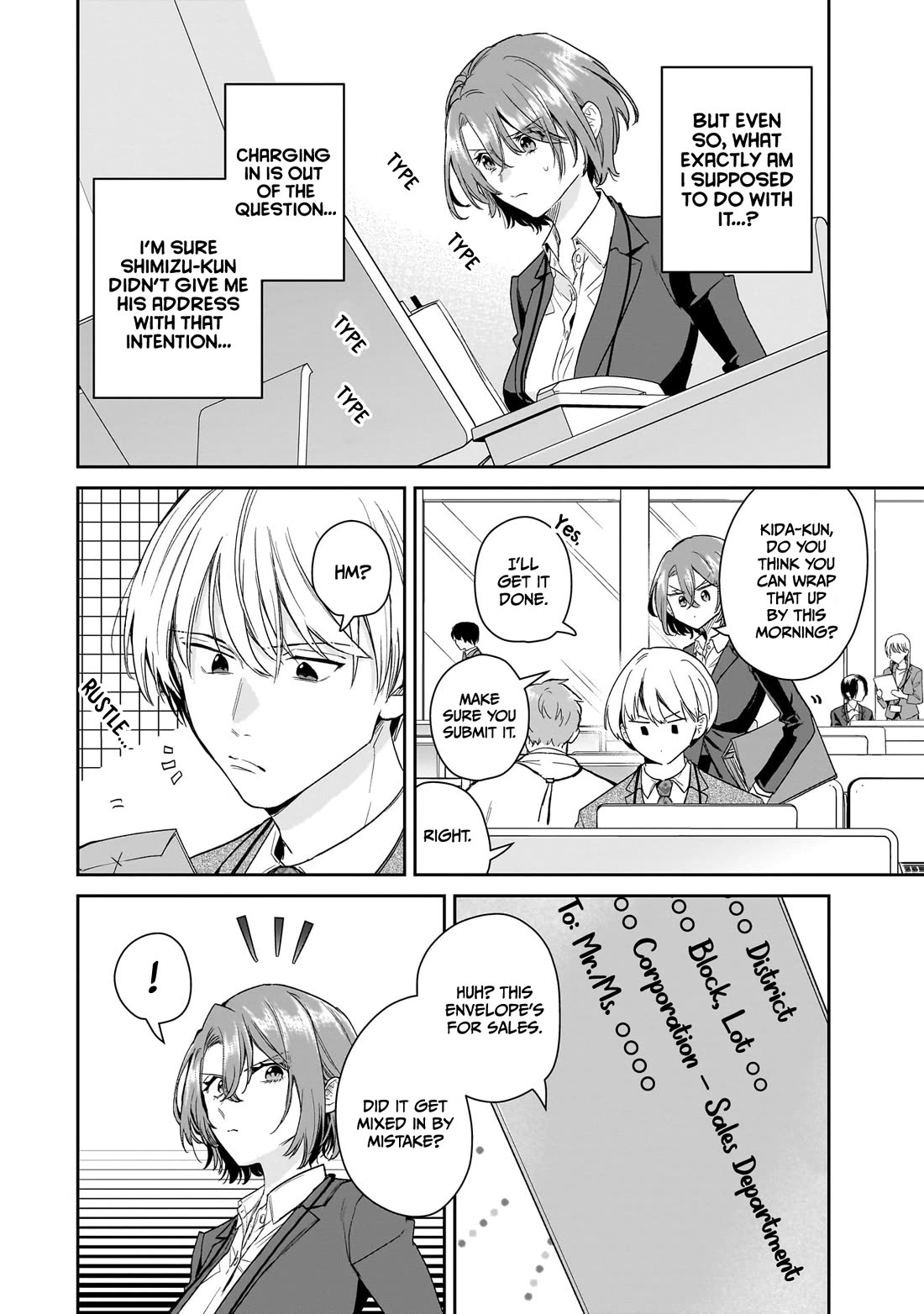 Misato-san is a Bit Cold Towards Her Boss Who Pampers chapter 31 page 8