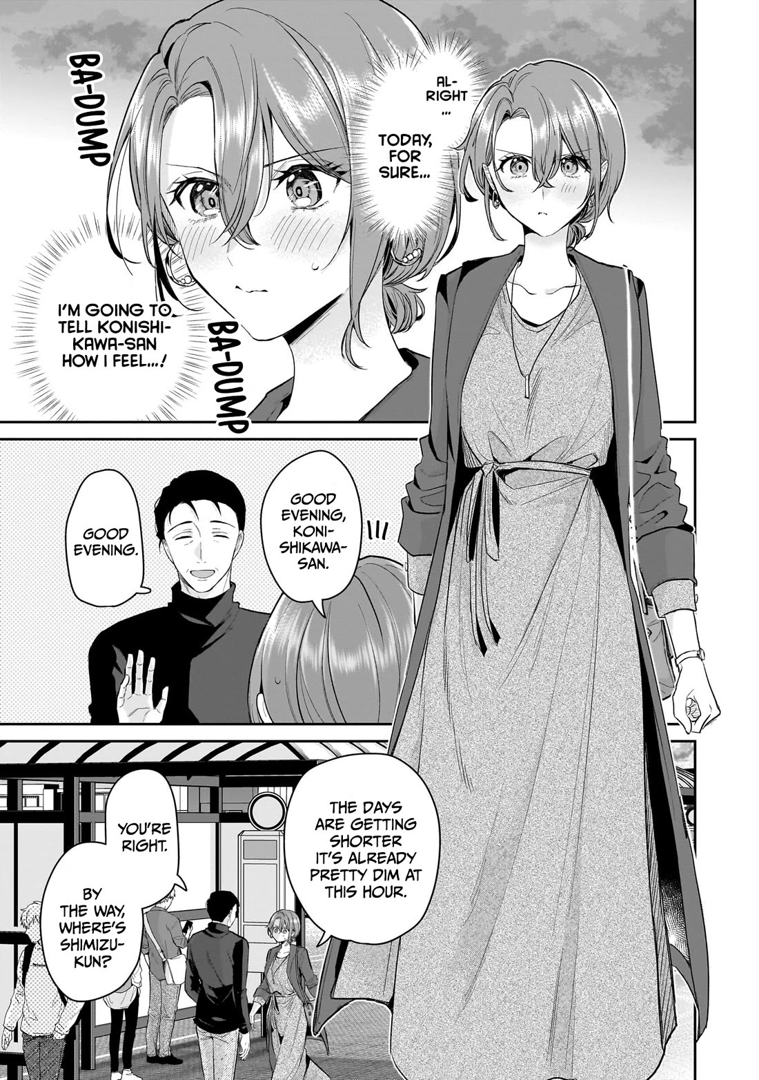 Misato-san is a Bit Cold Towards Her Boss Who Pampers chapter 32 page 1