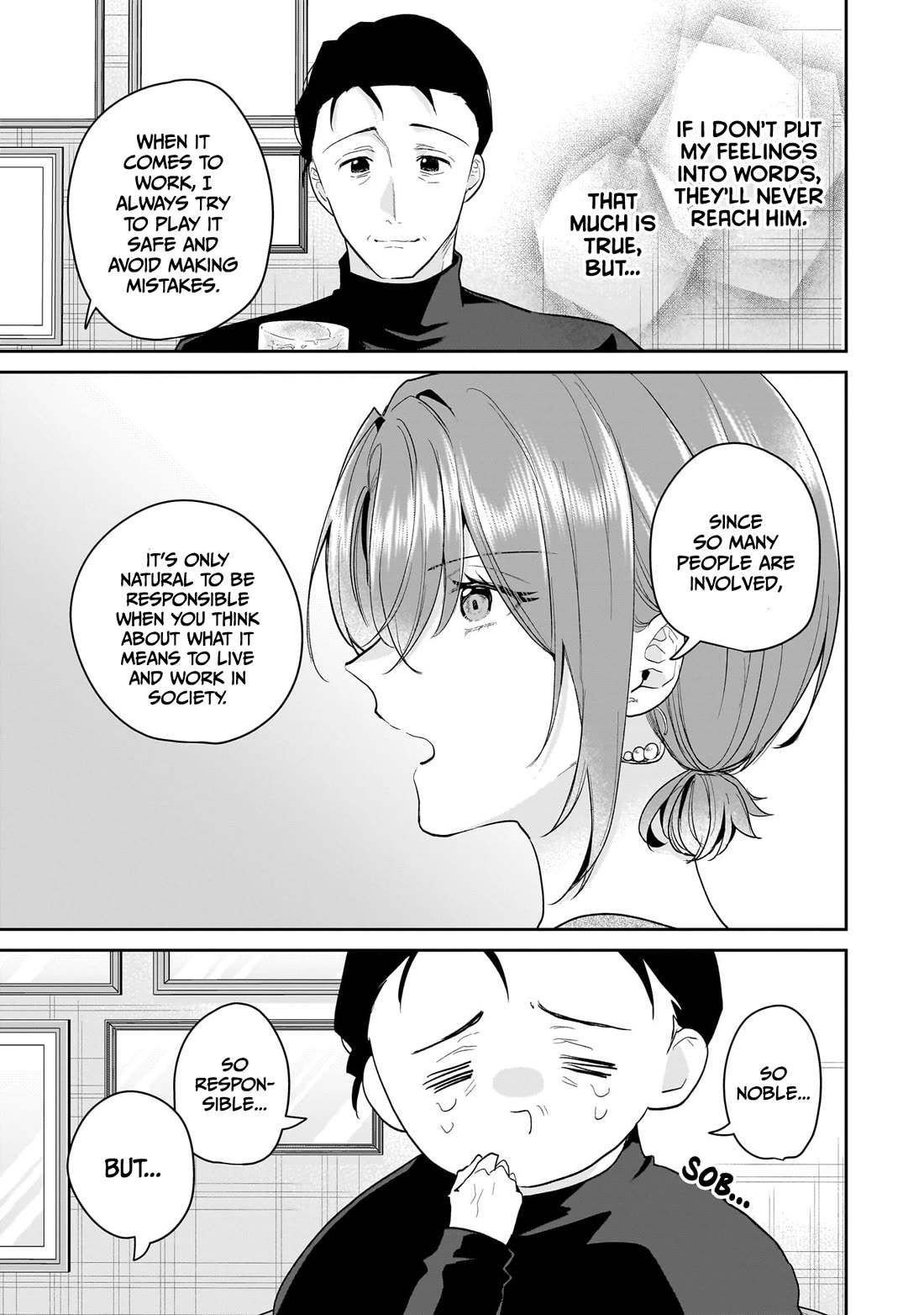 Misato-san is a Bit Cold Towards Her Boss Who Pampers chapter 32 page 13