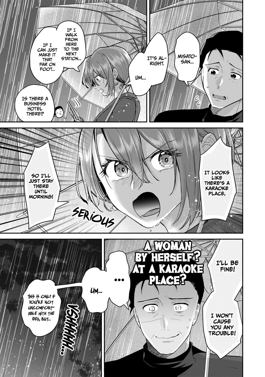 Misato-san is a Bit Cold Towards Her Boss Who Pampers chapter 32 page 19