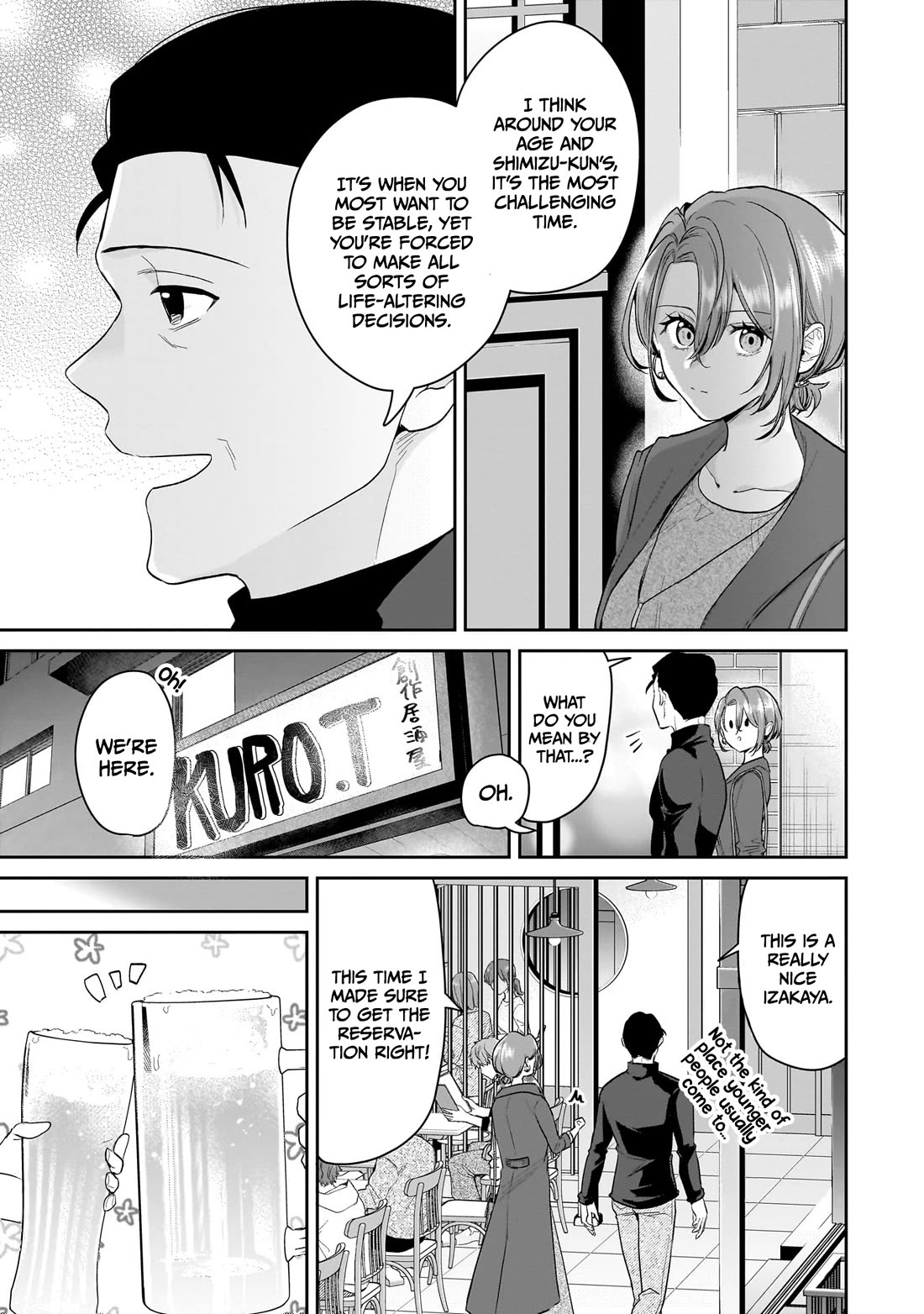 Misato-san is a Bit Cold Towards Her Boss Who Pampers chapter 32 page 5