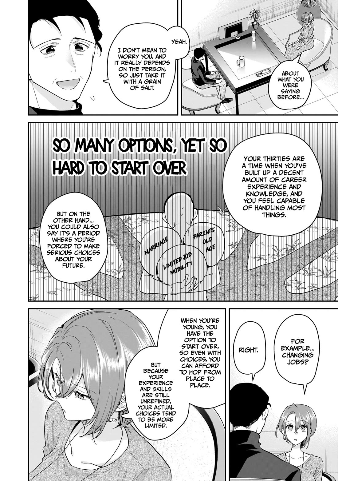 Misato-san is a Bit Cold Towards Her Boss Who Pampers chapter 32 page 6