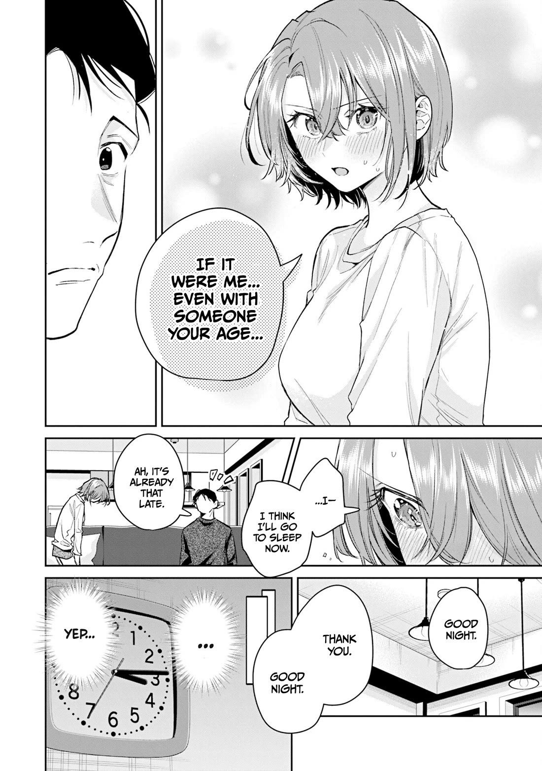 Misato-san is a Bit Cold Towards Her Boss Who Pampers chapter 33 page 12