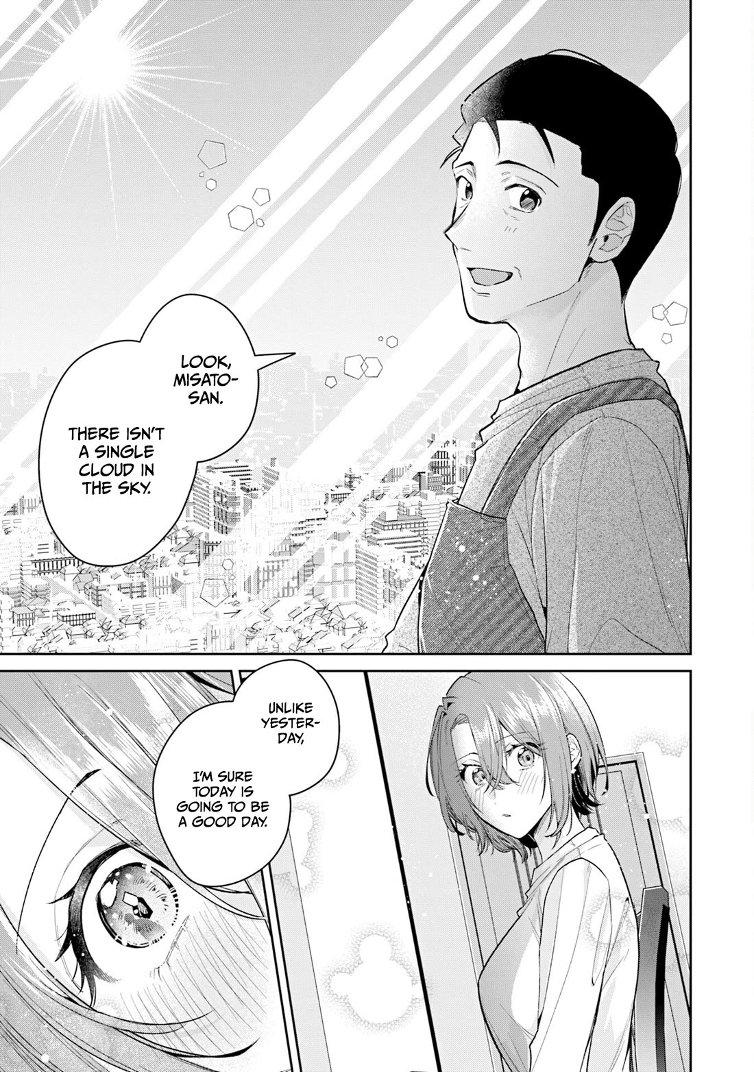 Misato-san is a Bit Cold Towards Her Boss Who Pampers chapter 33 page 17