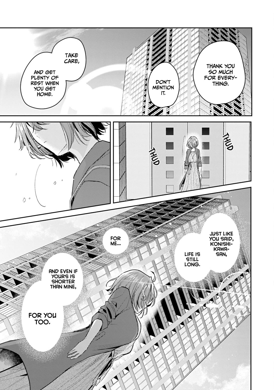 Misato-san is a Bit Cold Towards Her Boss Who Pampers chapter 33 page 19