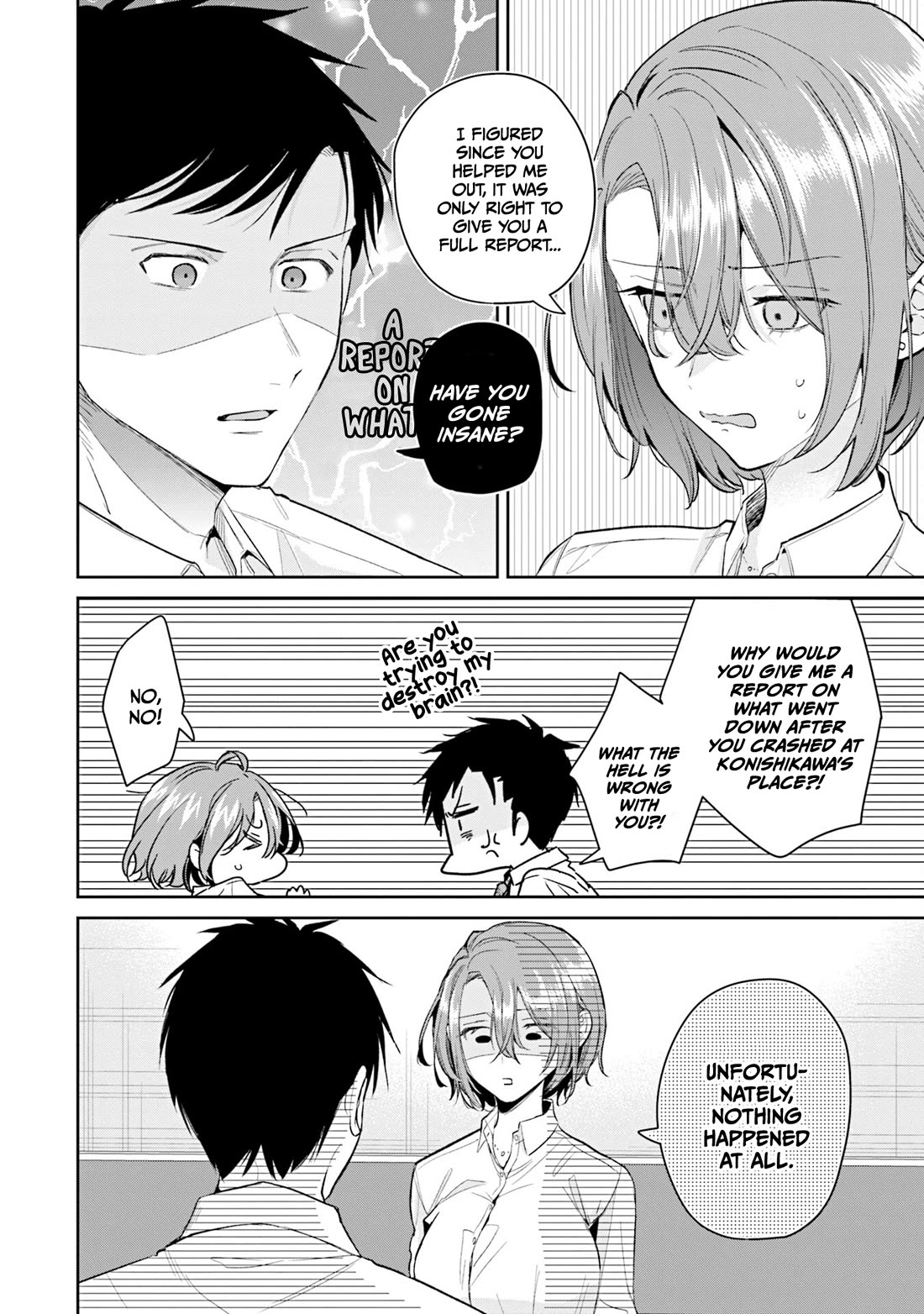 Misato-san is a Bit Cold Towards Her Boss Who Pampers chapter 34 page 10