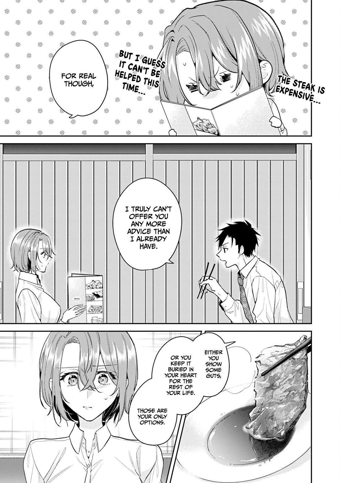 Misato-san is a Bit Cold Towards Her Boss Who Pampers chapter 34 page 15