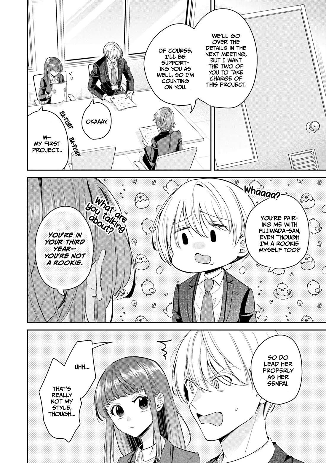 Misato-san is a Bit Cold Towards Her Boss Who Pampers chapter 34 page 4