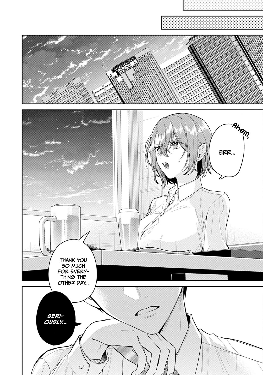 Misato-san is a Bit Cold Towards Her Boss Who Pampers chapter 34 page 8