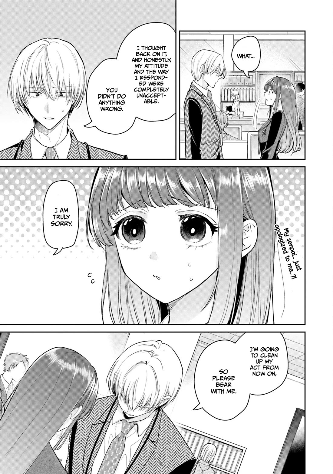 Misato-san is a Bit Cold Towards Her Boss Who Pampers chapter 36 page 15