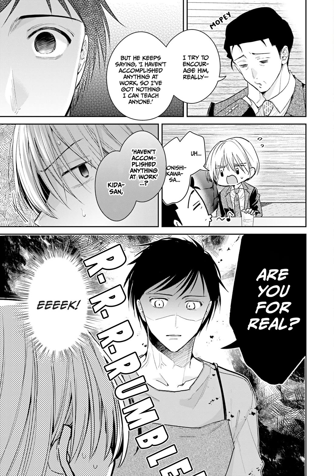 Misato-san is a Bit Cold Towards Her Boss Who Pampers chapter 36 page 5