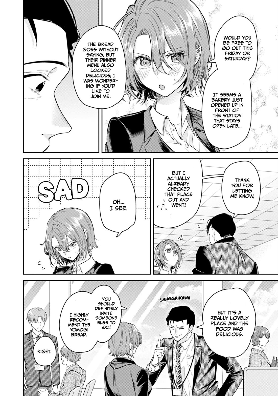 Misato-san is a Bit Cold Towards Her Boss Who Pampers chapter 37 page 2