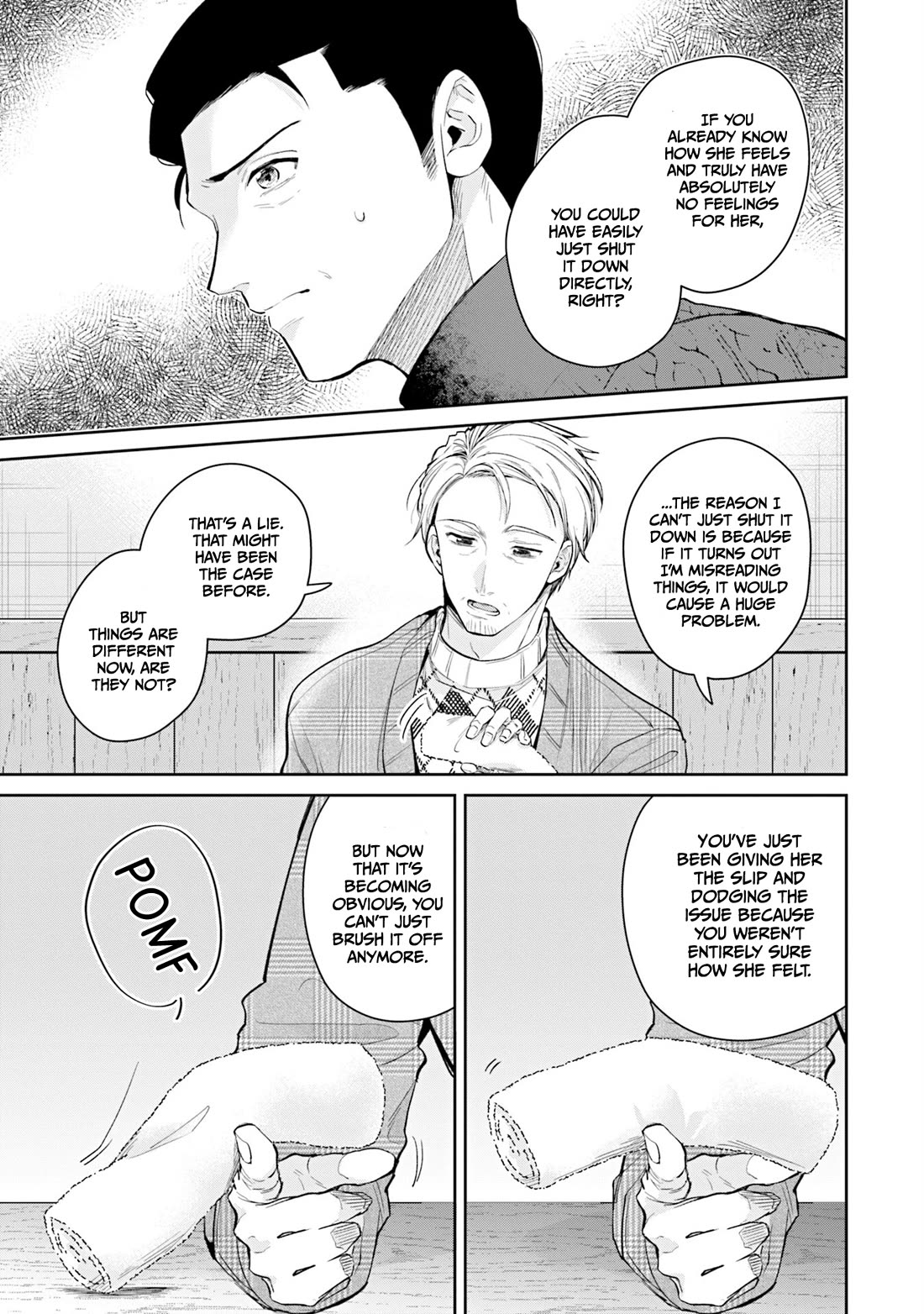 Misato-san is a Bit Cold Towards Her Boss Who Pampers chapter 38 page 9