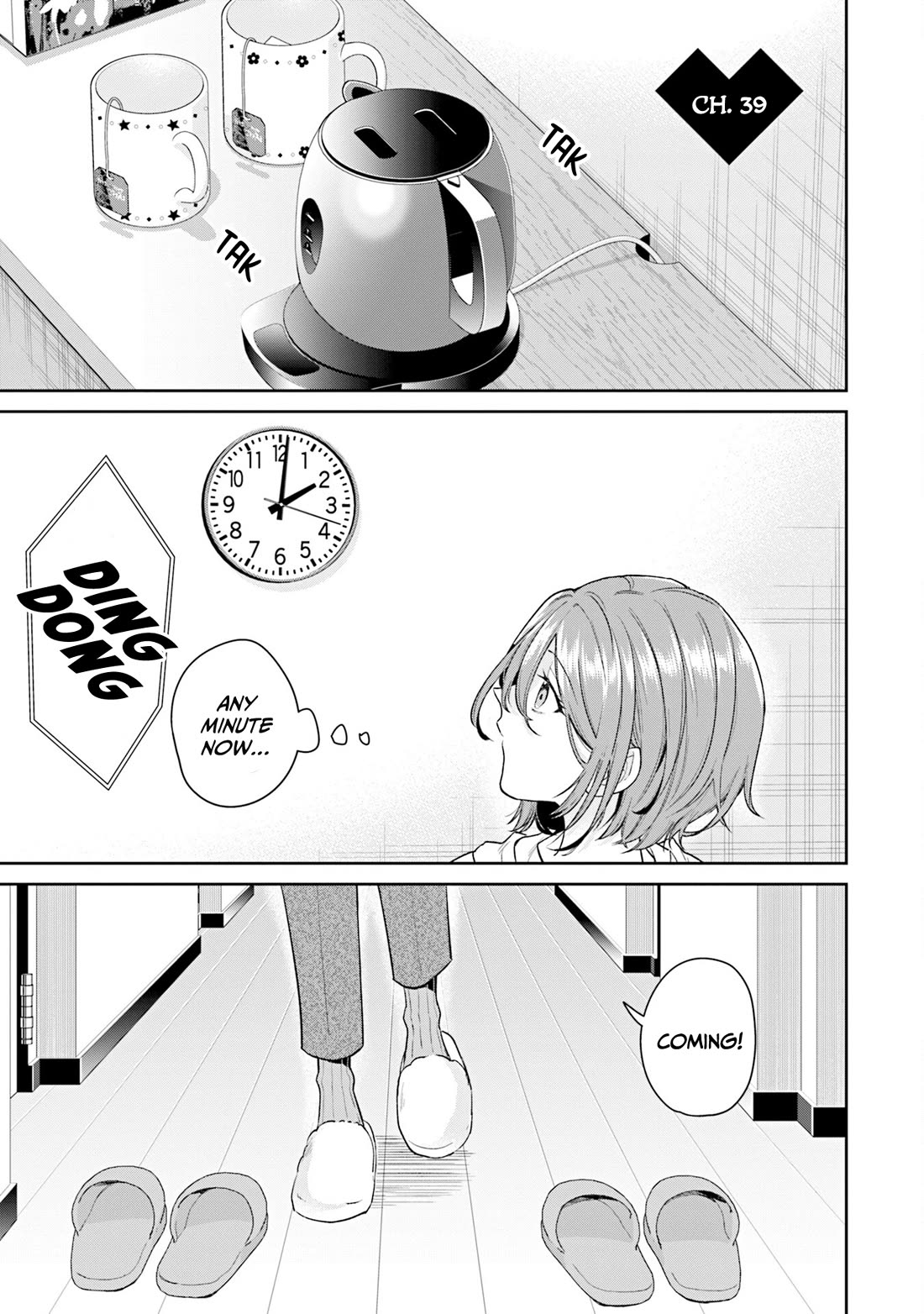 Misato-san is a Bit Cold Towards Her Boss Who Pampers chapter 39 page 1
