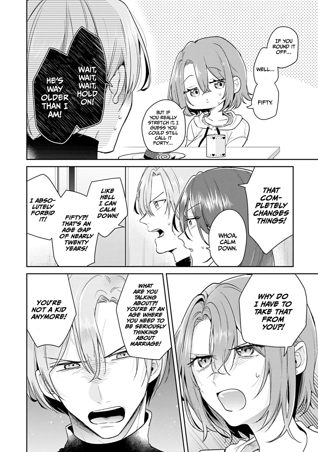 Misato-san is a Bit Cold Towards Her Boss Who Pampers chapter 39 page 10