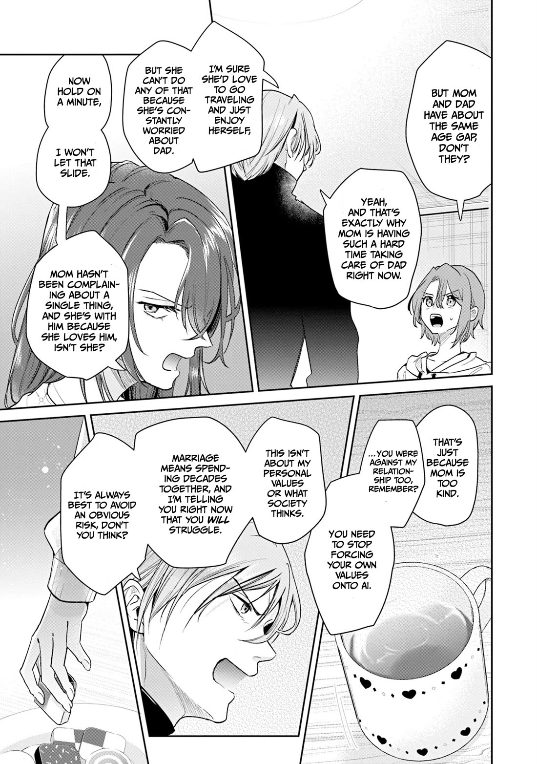 Misato-san is a Bit Cold Towards Her Boss Who Pampers chapter 39 page 11