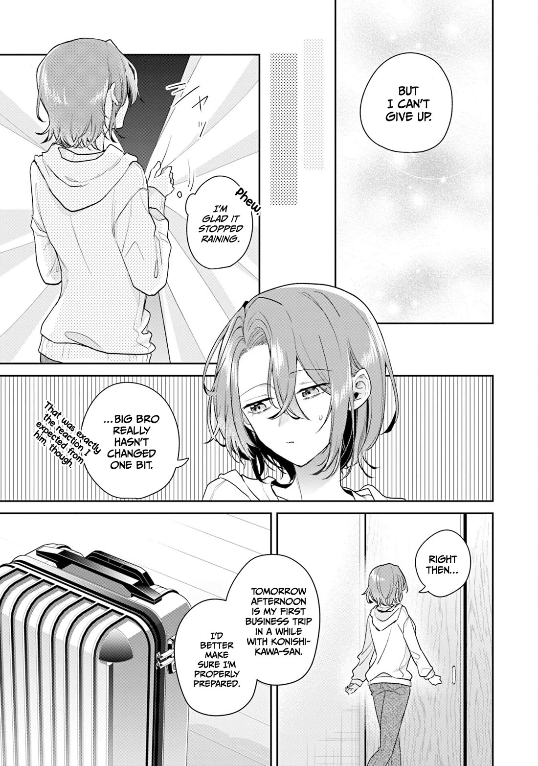 Misato-san is a Bit Cold Towards Her Boss Who Pampers chapter 39 page 19