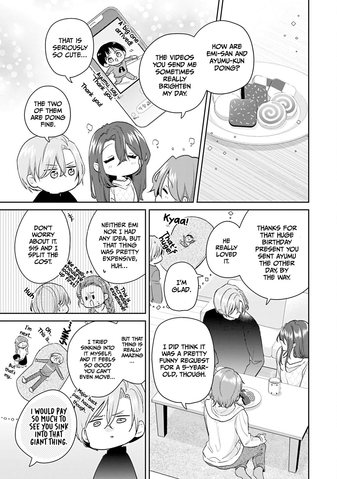 Misato-san is a Bit Cold Towards Her Boss Who Pampers chapter 39 page 5