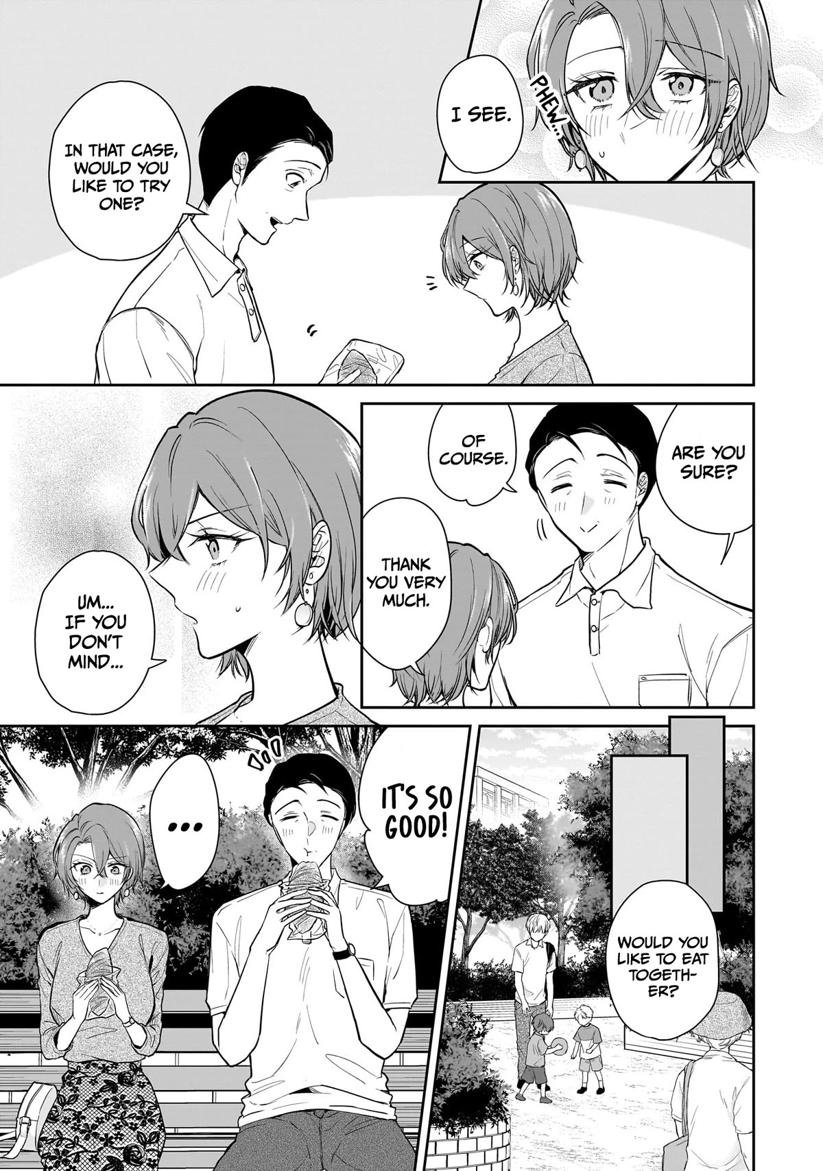 Misato-san is a Bit Cold Towards Her Boss Who Pampers chapter 4 page 13