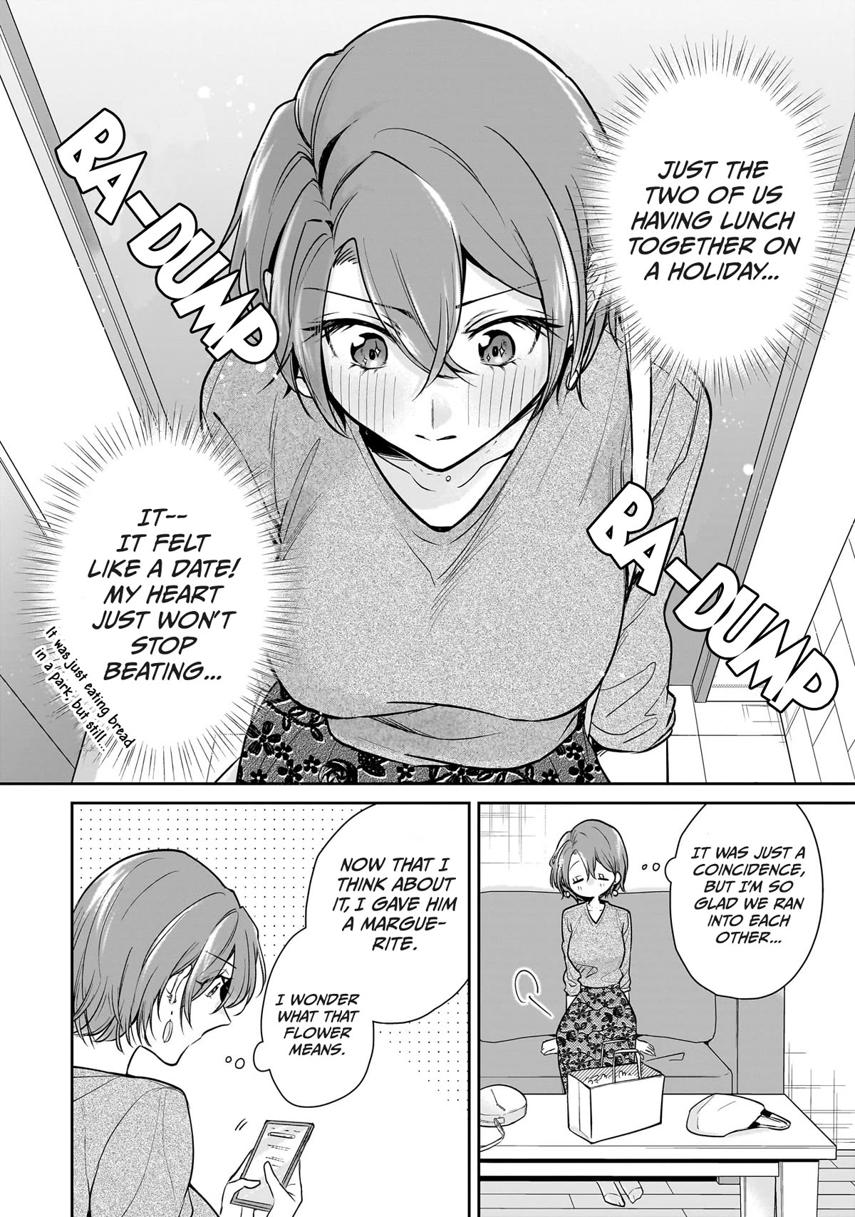 Misato-san is a Bit Cold Towards Her Boss Who Pampers chapter 4 page 18