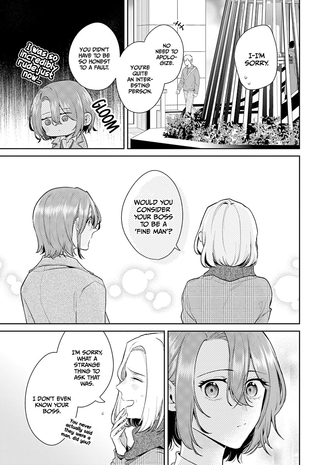 Misato-san is a Bit Cold Towards Her Boss Who Pampers chapter 40 page 11
