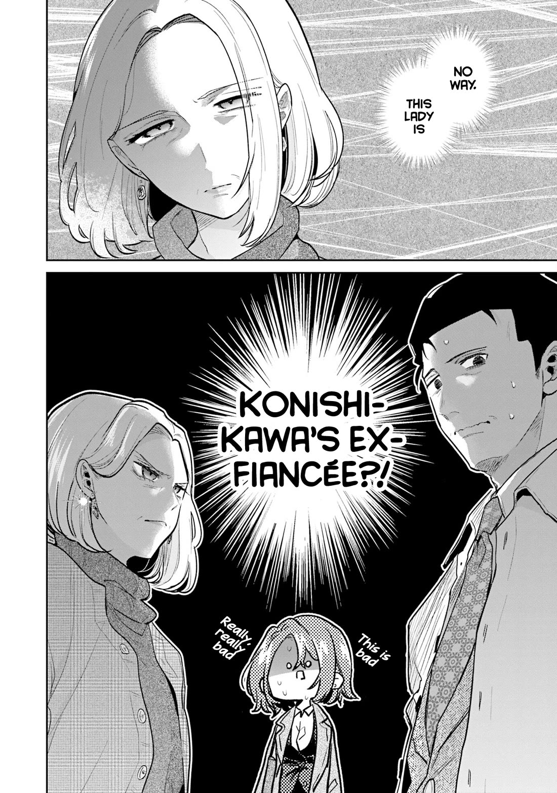 Misato-san is a Bit Cold Towards Her Boss Who Pampers chapter 40 page 20