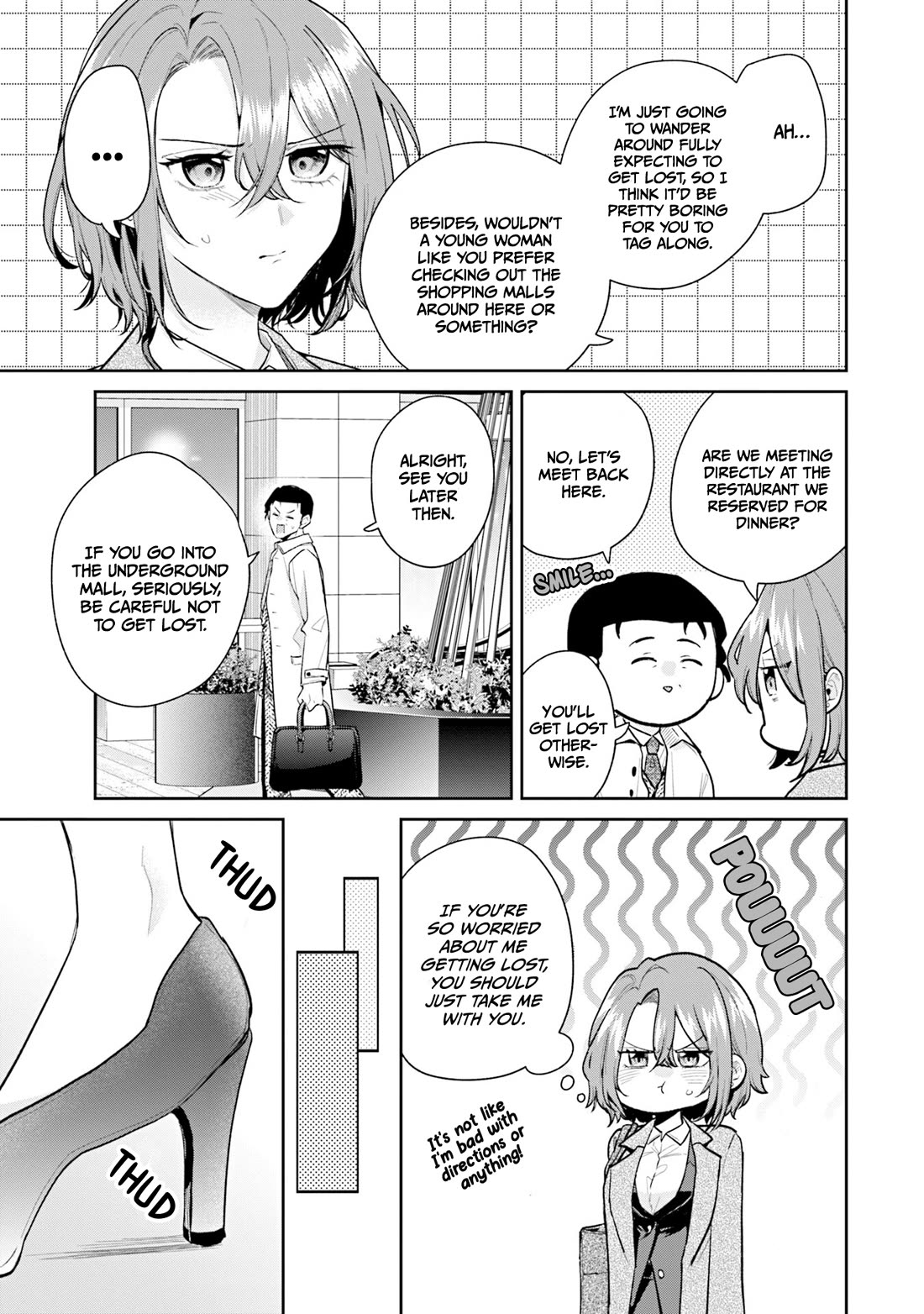 Misato-san is a Bit Cold Towards Her Boss Who Pampers chapter 40 page 5